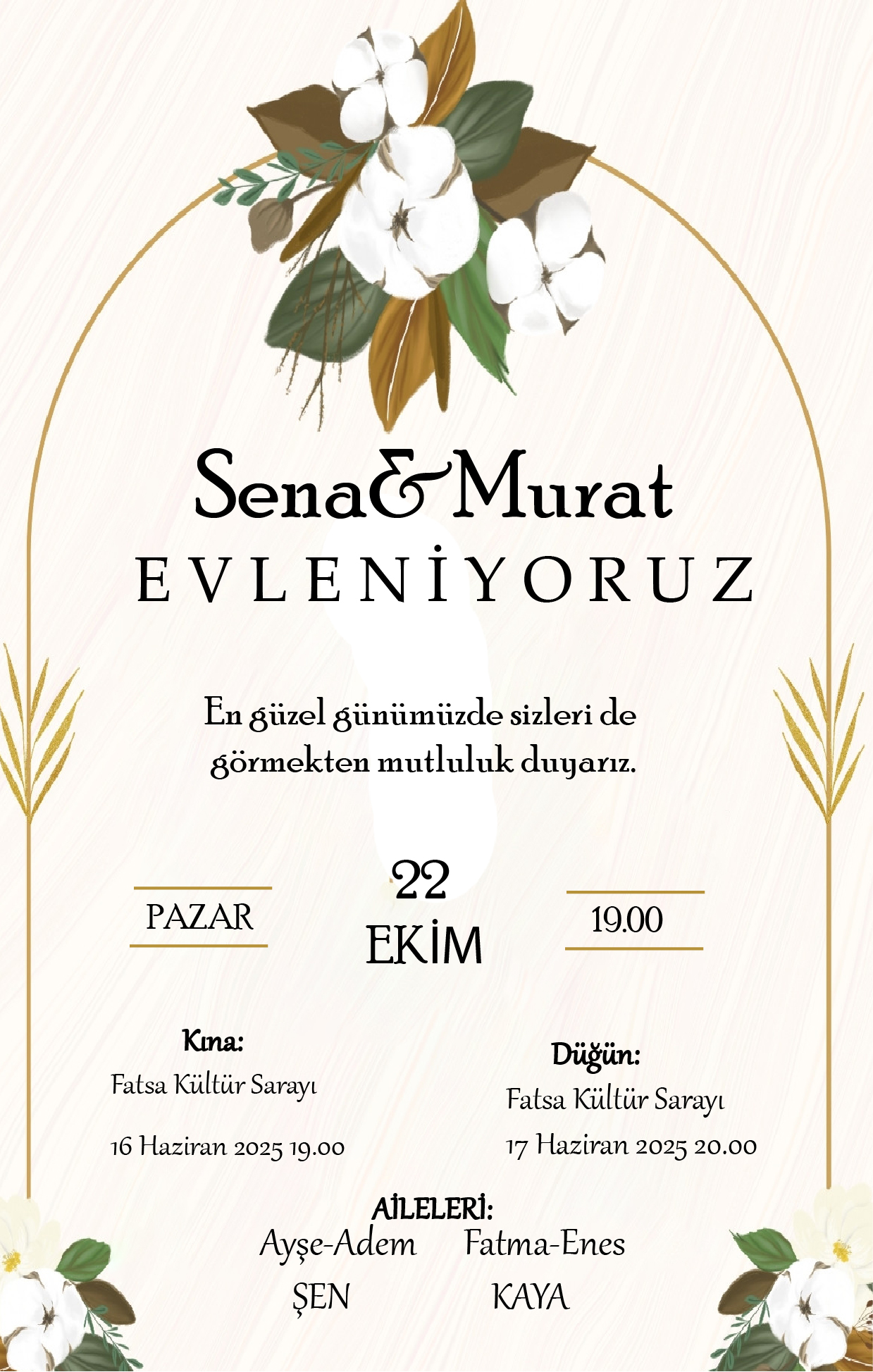 Hızlı Davetiye 5013