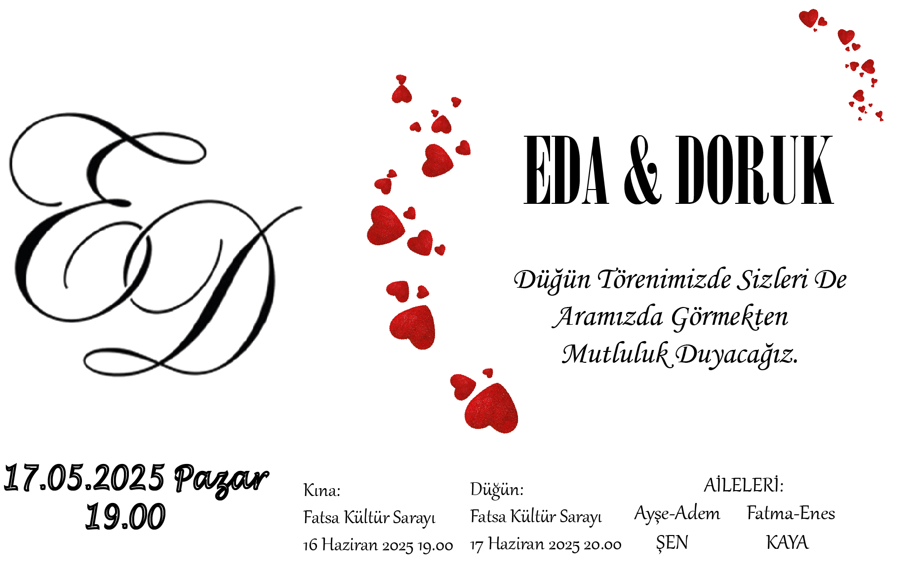 Hızlı Davetiye 5008