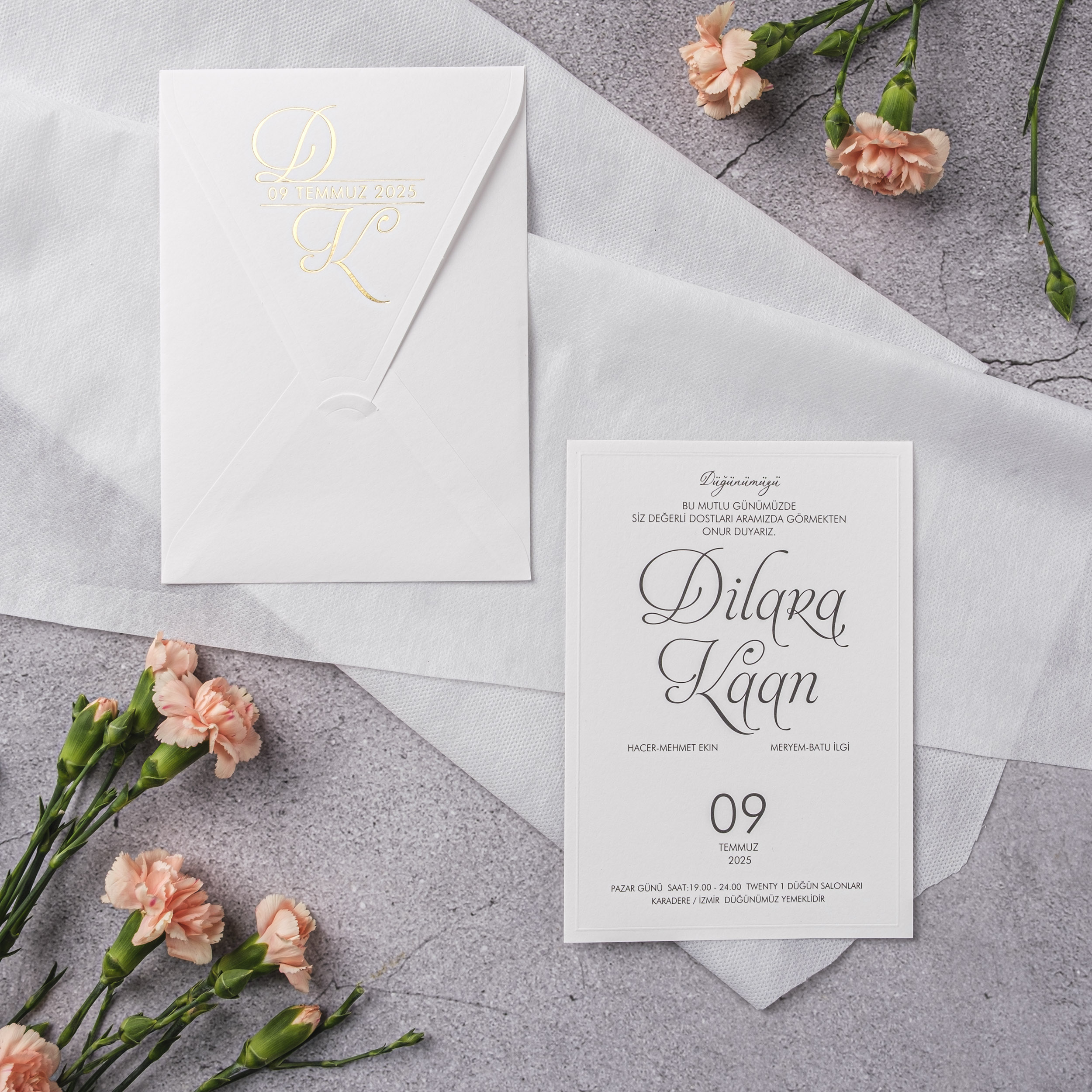 Hizli Davetiye Stylish 10369