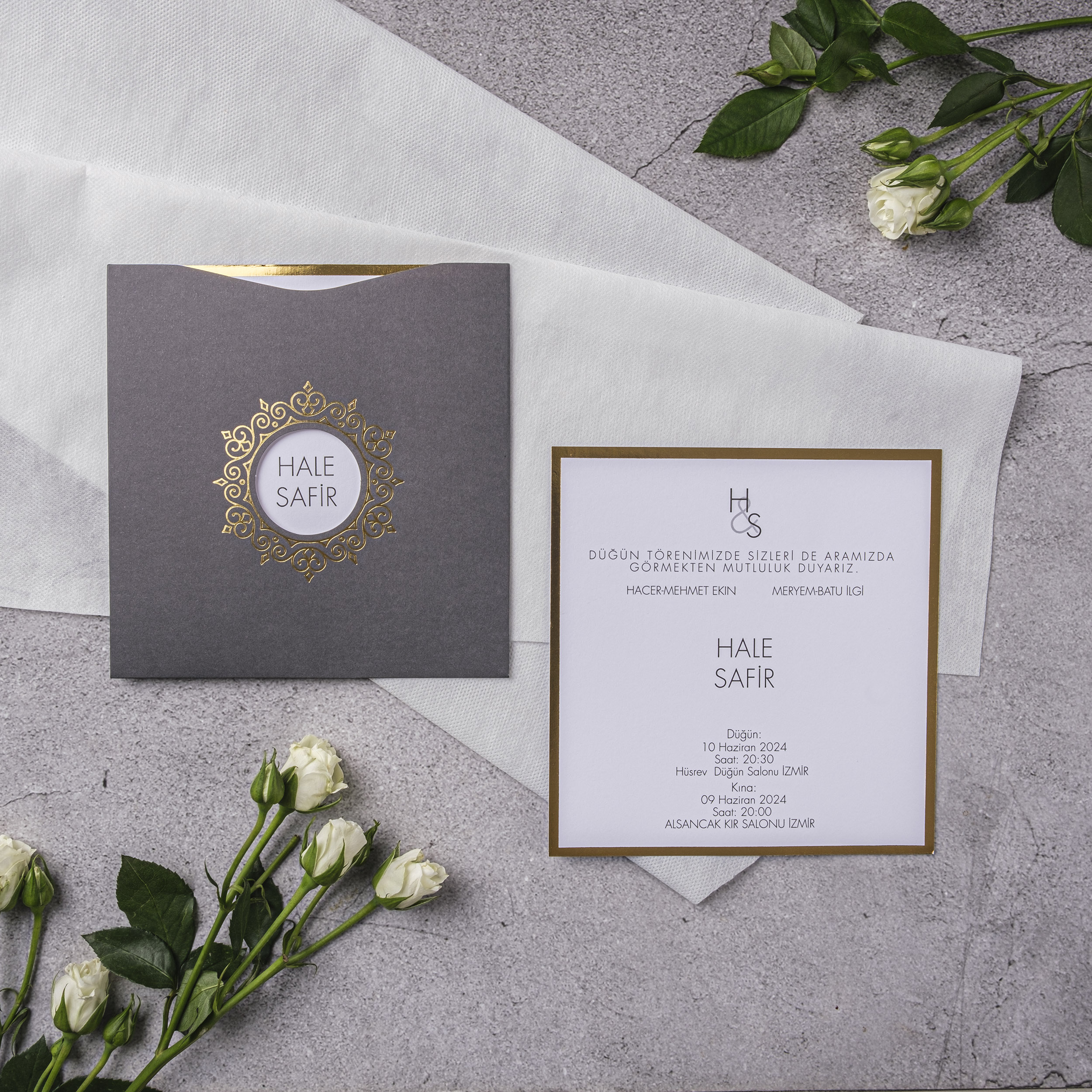 Hizli Davetiye Stylish 10378
