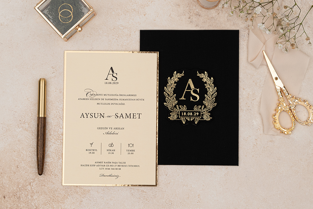 ERDEM Davetiye Modeli 5134